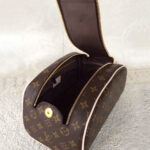 Louis Vuitton Canvas Double Zipper Opening Toiletry Bag M47624 Brown